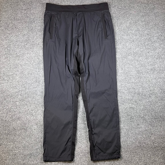 Lululemon Great Wall Pants 32" Mens XL Dark Blue Joggers Athletic Gym Stretch - Picture 1 of 12